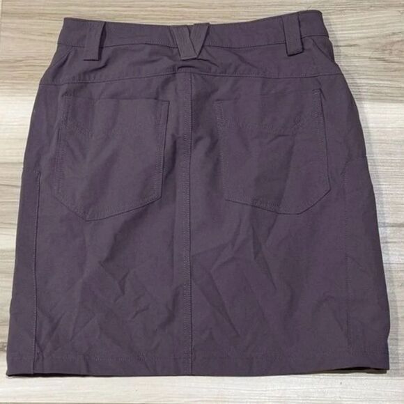 Duluth Trading Co. Flexpedition Skirt Mini Purple Women’s 2 - Picture 2 of 4